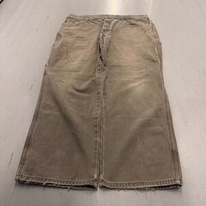 Dickies Work Pants‎ Khaki Tan Relaxed Fit Carpenter Style Size 40x30